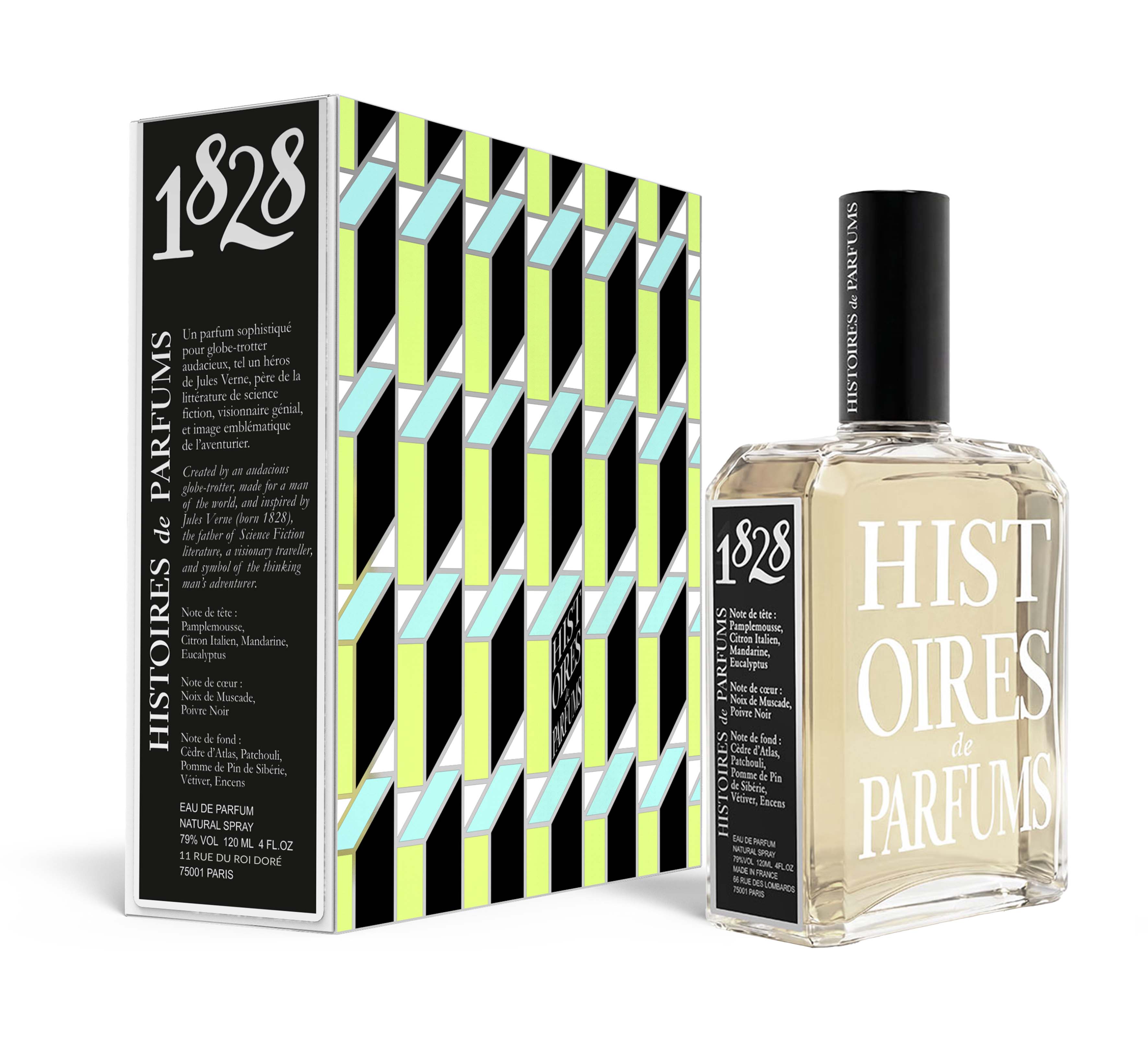 1828 4 fl.oz  bottle with her pack 