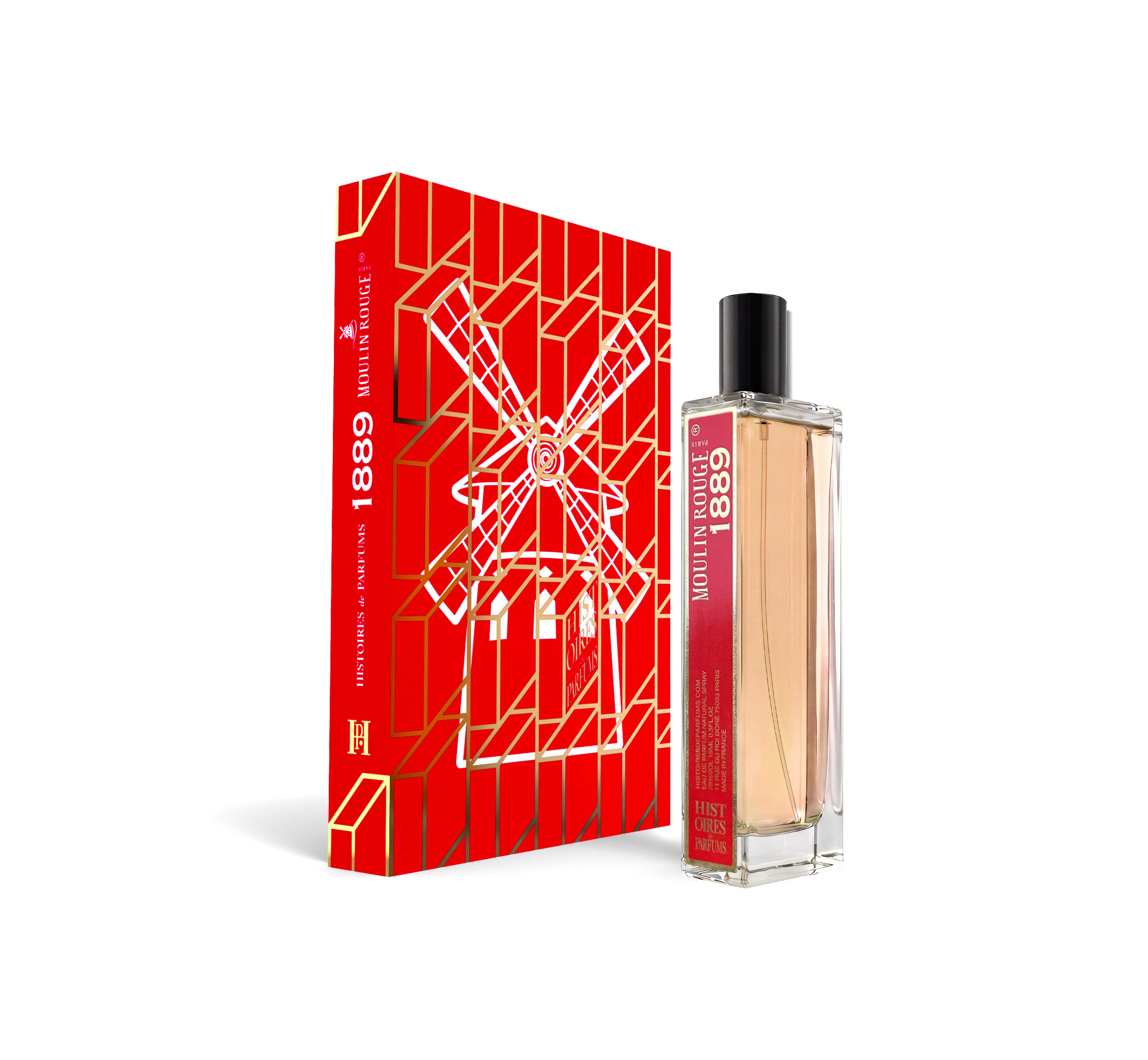 1889 Moulin Rouge - Powdered Floral Eau de Parfum - Histoires de
