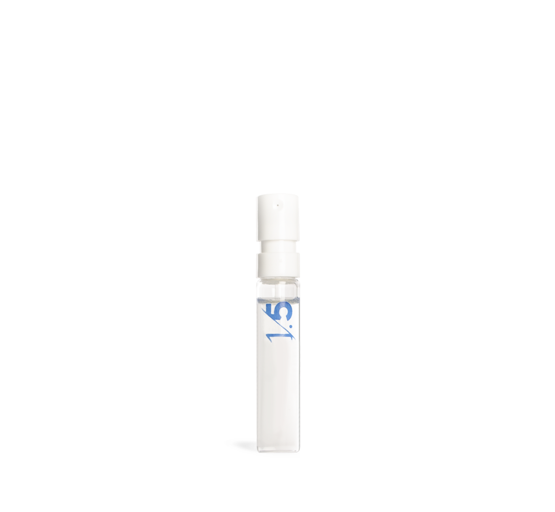 This is not a blue bottle 1/.5 sample.